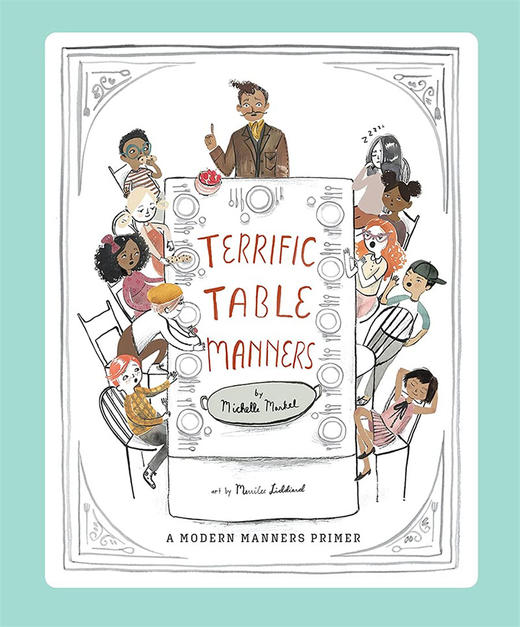 了不起的餐桌礼仪 品格培养礼貌礼仪图册绘本故事书 英文原版 Terrific Table Manners 商品图0