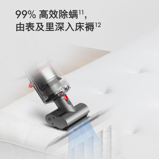 戴森(Dyson)V10 Digital Slim Fluffy无绳吸尘器（新一代铁镍色）手持无线 除螨 宠物 家庭适用 商品图6