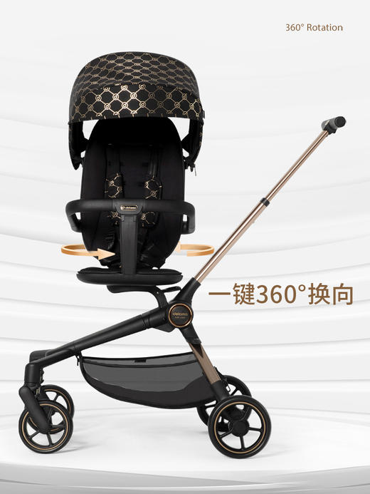 【Delama德拉玛】Q1 遛娃神器 轻便折叠双向高景观 商品图2