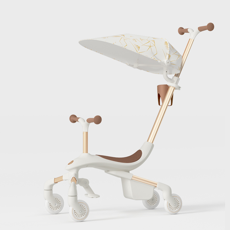 【Delama德拉玛】W1 四轮儿童滑板车三合一 1-3岁 3-6岁