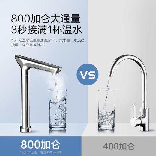 添可净水器饮万即加热厨下式家用RO反渗透过滤一体直饮800G 4档变温 3秒1杯 3L大流量 商品图4