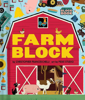 Farmblock 农场书 block系列儿童低幼绘本 英文原版 Christopher Franceschelli