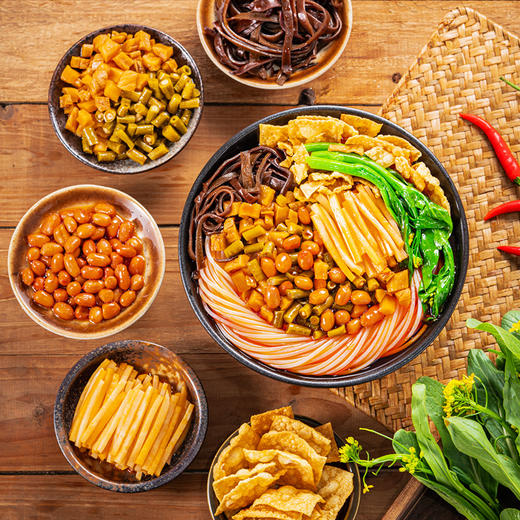 【舌尖上的中国推荐！柳州螺丝粉】广西特产地道风味，一碗能把汤喝完的螺狮粉！袋装米粉速食酸辣粉300g螺蛳粉米线 商品图0