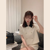 金蘑菇菇【coco crush黑金醋酸小香】编织名媛时尚显瘦套装 商品缩略图6