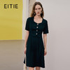 EITIE爱特爱春季新款气质时尚高腰显瘦连衣裙7307037 商品缩略图0