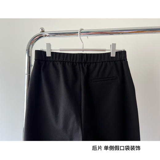 春秋款 小禾icic*e 巨显瘦罗马布微喇小黑裤九分【包邮+三天无理由退huan】 商品图11