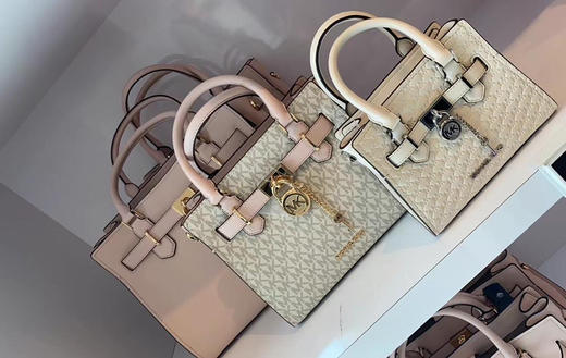 春季新款1299￥🇺🇸直邮！MK 新款迷你老花锁头包 商品图0