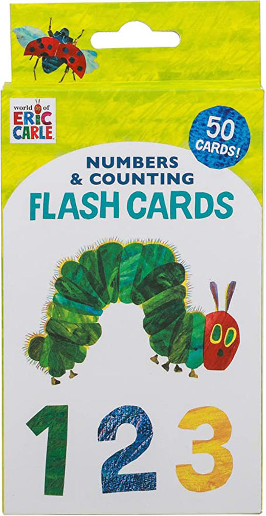 英文原版 World of Eric Carle 数字计数卡片 礼盒装 好饿的毛毛虫 艾瑞卡尔 Eric Carle 商品图0