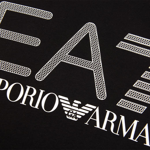 Armani 阿玛尼 EA7运动休闲系列 男士全棉短袖T恤 99064 商品图3