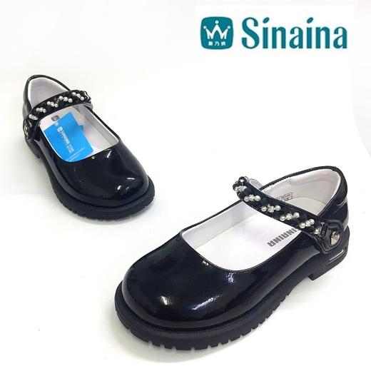 【5F】斯乃纳2023春款学生牛皮经典闪钻皮鞋 商品图1