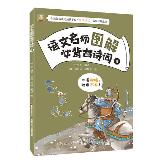 【热销】语文名师图解必背古诗词6册装 商品图3