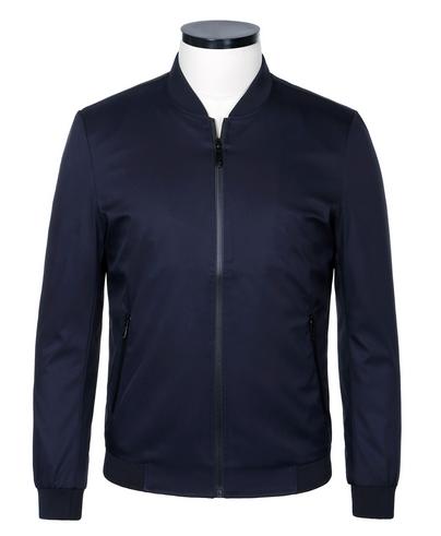 占姆士男士休闲短款夹克2023春秋新款百搭棒球领上衣中青年外套BF5W1E455 商品图0