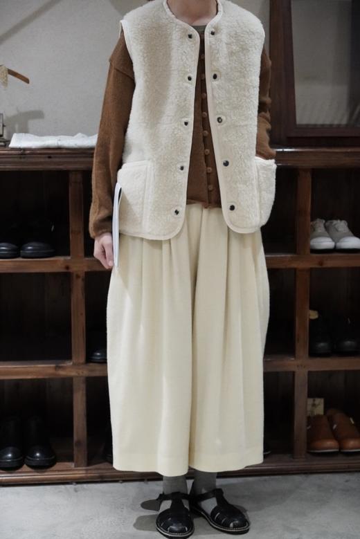 Atelier d'antan焦糖色阔腿裤 商品图1