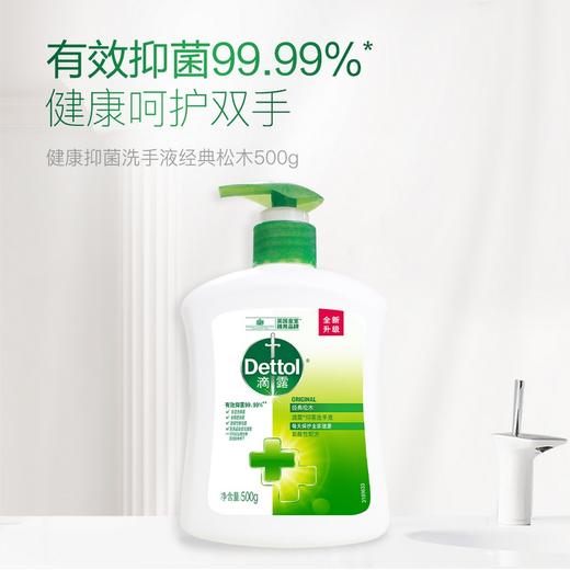 【滴露】抑菌洗手液500g*3 家用成人儿童健康洗手清洁 商品图2
