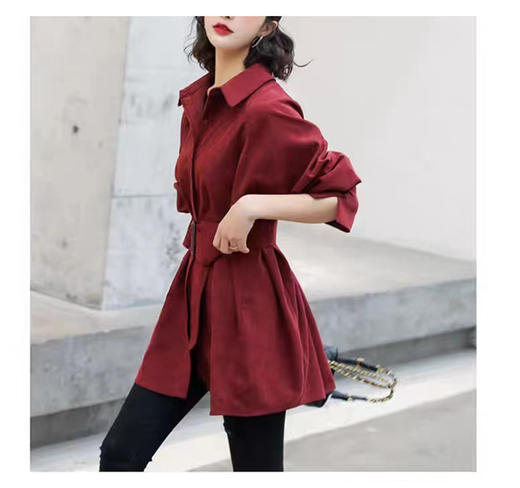 裁缝学苑AQ150 灯芯绒女式衬衫裙纸样 女装上衣衬衣新款收腰衣服 商品图0