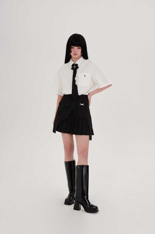 梭织开襟衬衫 商品图0