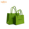 Safiya/索菲娅 定制logo绿色毡毛袋托特包时尚大小便携手袋 SF31211001 商品缩略图0
