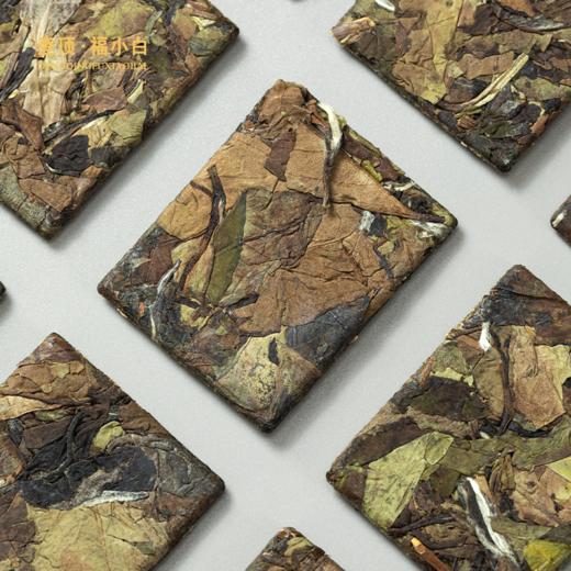 登顶·福小白 福鼎白茶2021年春寿饼干茶 5g*50泡 250g 商品图5