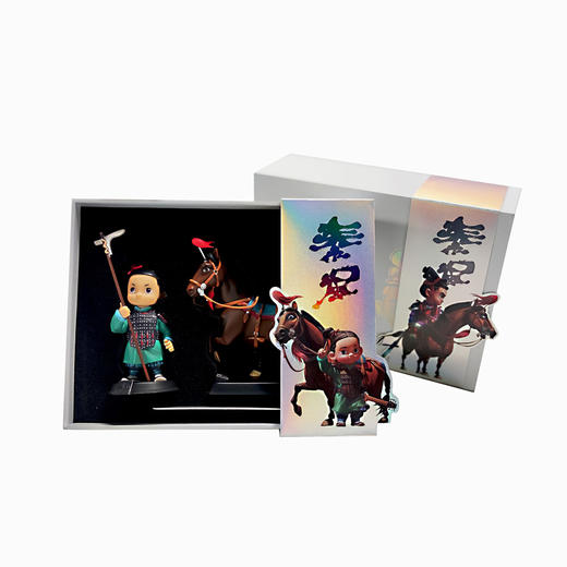 【兵马套盒】秦风系列手办套盒  秦始皇帝陵博物院40周年限量纪念款专业级收藏手办 商品图3