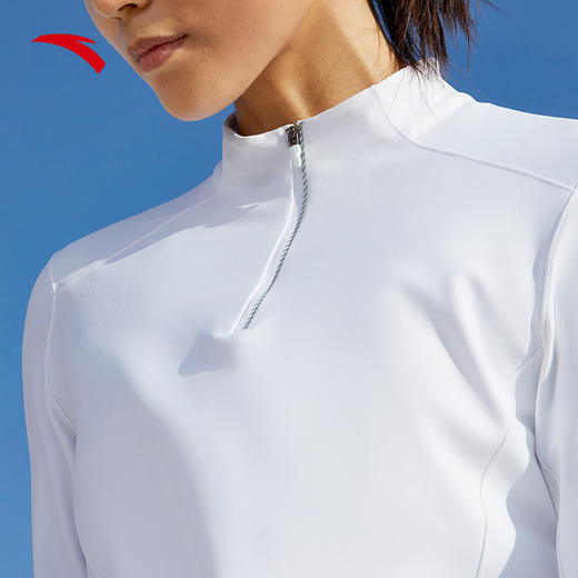 【S/L/XL断码】安踏速干衣丨健身衣女款长袖T恤修身打底上衣训练瑜伽服162315402【库存有限，如无货将做退款，介意慎拍】 商品图2