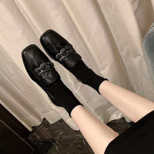 个性百搭，巨软里外全皮单鞋XDD-D-1893 商品图6