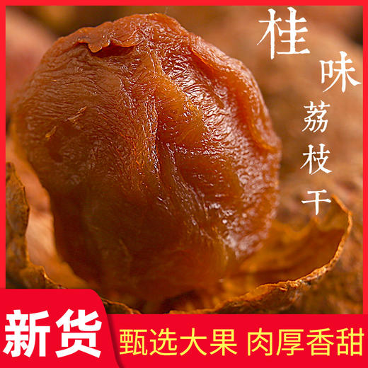 【产地直发！桂味荔枝干礼盒套装】广西新鲜采摘，甜糯可口，粒粒甄选，核小肉厚，清甜爽口！新货干荔枝肉灵产干货非无核七夕情人节健康L 商品图0
