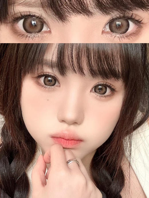 Bamo brown 甜心栗驼棕「含硅水凝胶」年抛型【编号102】 商品图1