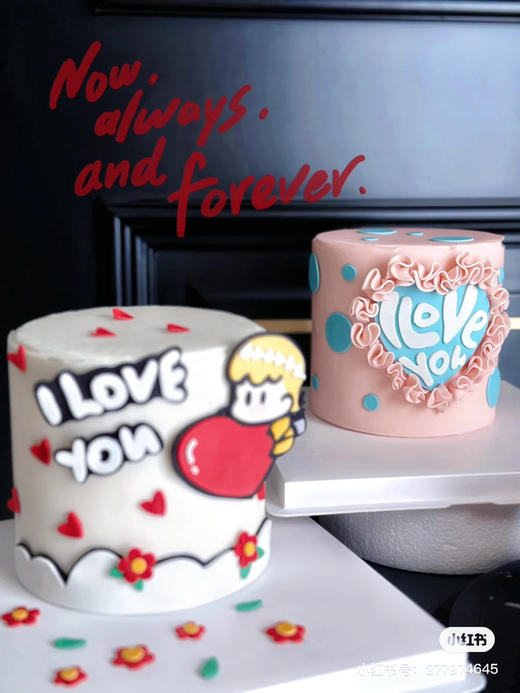 迷你丘比特爱心，5寸小高层，请提前3天以上预定 商品图1