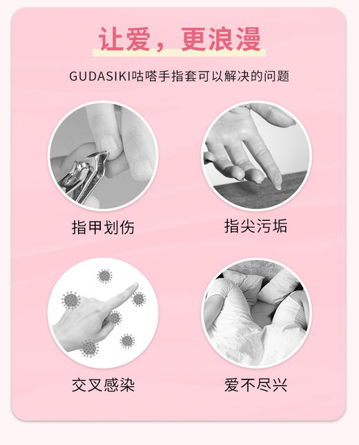 [屁侠推荐]隐私发货 私激手指套 高潮系列“撩”、润滑系列“挑” 探索新技能 守护私处健康 情趣 商品图6