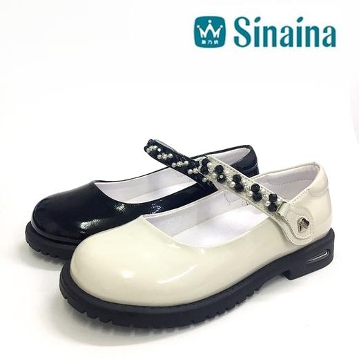 【5F】斯乃纳2023春款学生牛皮经典闪钻皮鞋 商品图0