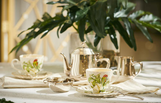 百货世界-美克美家 下午茶 英式现煮（纯浓/玫瑰，二选一）奶茶1小壶（约400ml） 【买一送一】 商品图0