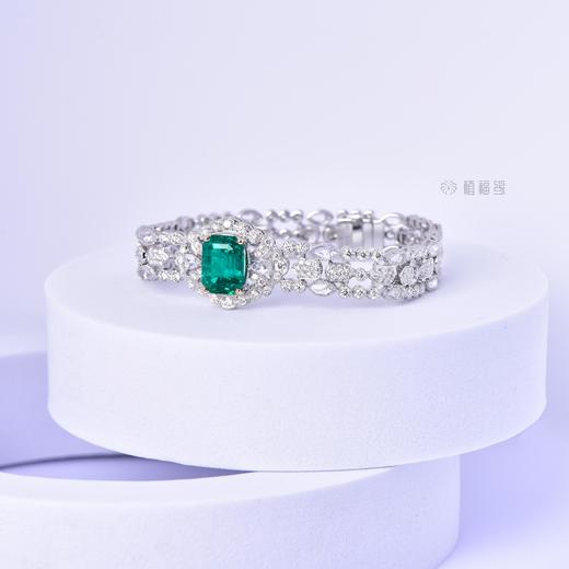 【挚爱】镶钻祖母绿手链  CB2302079（4.810ct) 商品图1