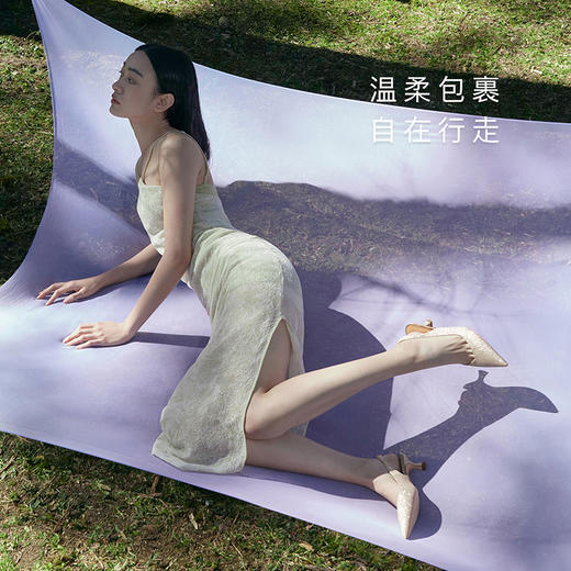 7or9空气棉后空凉鞋-满天星 商品图3