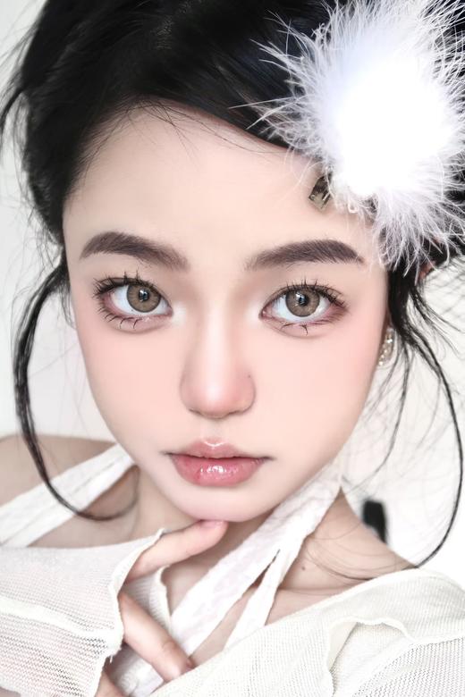 【月抛】印尼棕 summerbaby  | 大直径14.5mm 着色14.1mm 有挡瞳可能 介意慎拍 商品图10