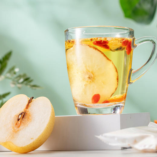 【鲜爽清甜！桂花冰糖雪梨茶】桂花与雪梨的碰撞，添加金桔与宁夏枸杞和菊花，富含丰富VC，安全健康，自然好喝！夏日中式好物健康 商品图2