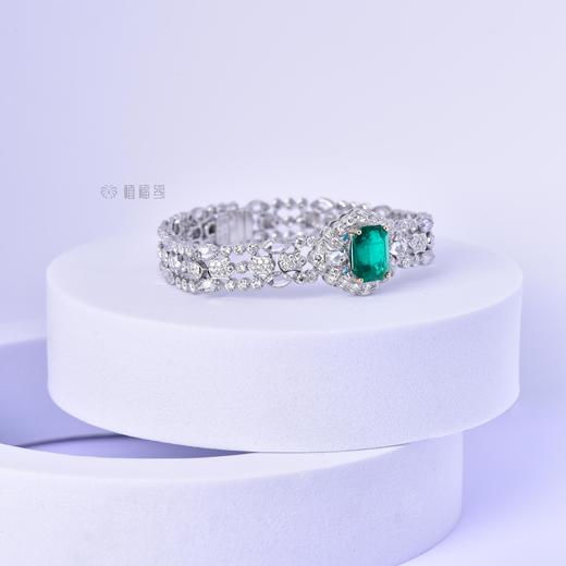 【挚爱】镶钻祖母绿手链  CB2302079（4.810ct) 商品图2
