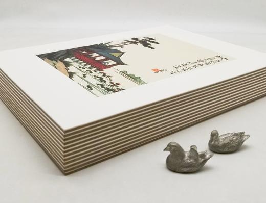 《精品复制艺术画 风景如画》 ，8开，盒装12张宣纸复制卡纸装，丰子恺 绘，浙江人民美术出版社2017年版，定价600，售价300元 商品图1