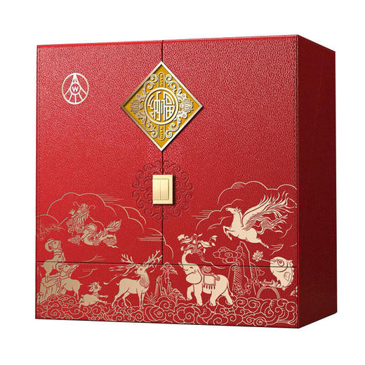 【整箱购】52度五粮液 纳福鸿运礼盒装 500ml*6 商品图5