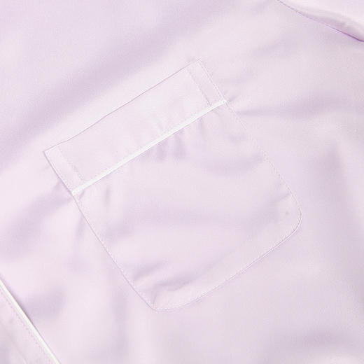 都市丽人哑光弹力色丁薄短袖家居服睡衣新年本命年红品LH30A5 商品图7