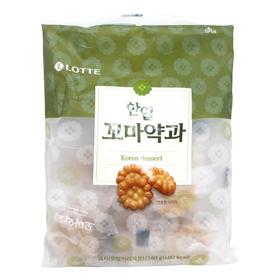 乐天一口迷你南瓜饼140g한입꼬마약과140g