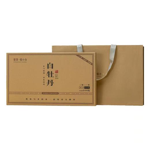 登顶·福小白 福鼎白茶2021牡丹饼干 5g*50泡 250g 商品图6