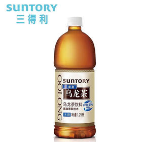 三得利无糖乌龙茶大瓶装1.25L