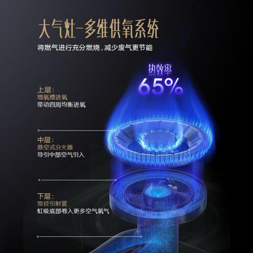 华帝（VATTI）燃气灶（天然气）家用*灶双灶具 70%热效率 分区烹饪 5.0kW猛火 钢化玻璃 JZT-i10062B 商品图4