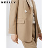 NEELLY纳俪商场同款2023春季新款西装外套女小众爱心扣短外套上衣N23021W01058 商品缩略图3