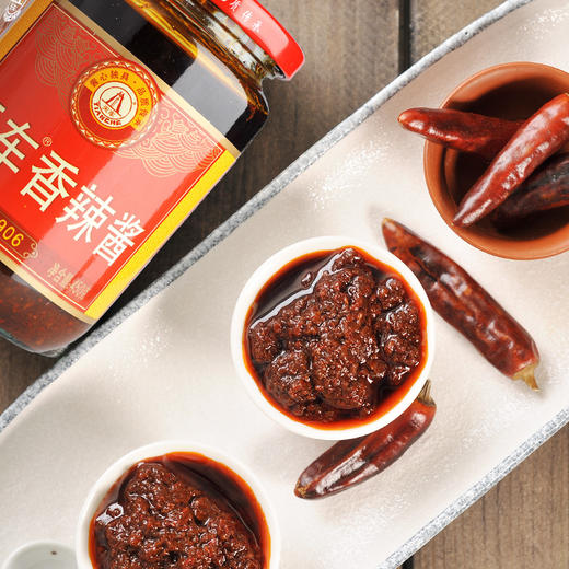 【中华好字号！天车牌香辣酱】一代人的儿时记忆，面食、拌菜、炒菜、馅料，怎么吃都好吃，自贡辣椒面蘸豆花炒菜炒海鲜天味食品健康 商品图0