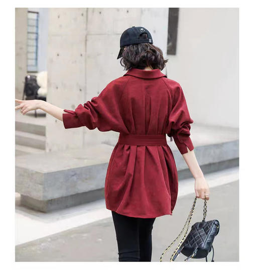 裁缝学苑AQ150 灯芯绒女式衬衫裙纸样 女装上衣衬衣新款收腰衣服 商品图1