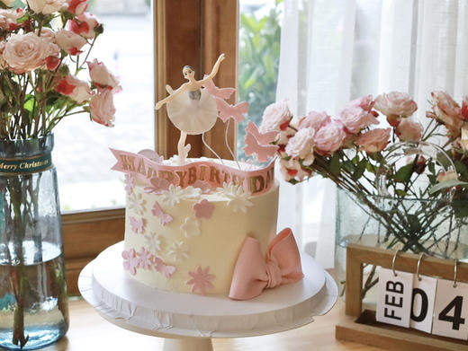 粉色蝴蝶芭蕾女孩 商品图1