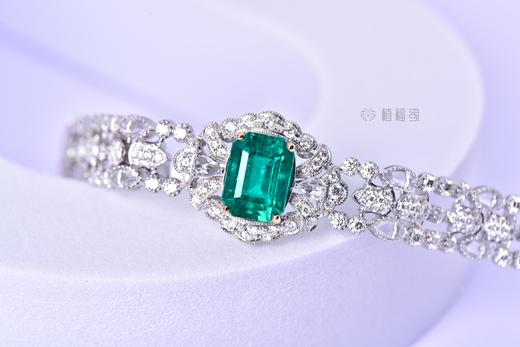 【挚爱】镶钻祖母绿手链  CB2302079（4.810ct) 商品图3