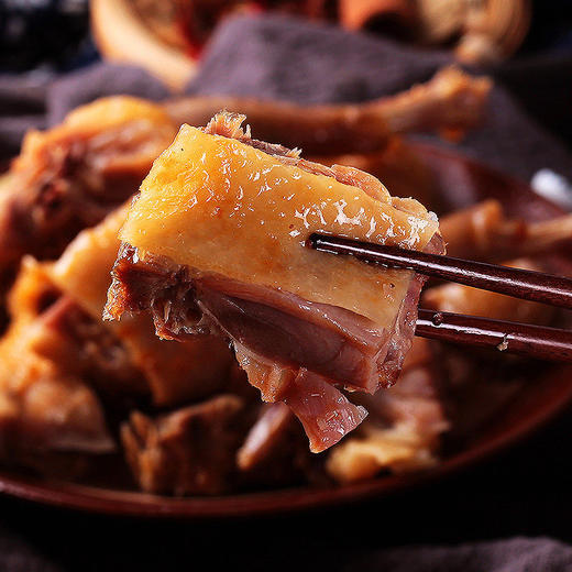 【湖北土特产！农家自制风干土鸡】散养咸鸡腊鸡整只700g左右，年货腊肉干货腊鸭腿健康 商品图0