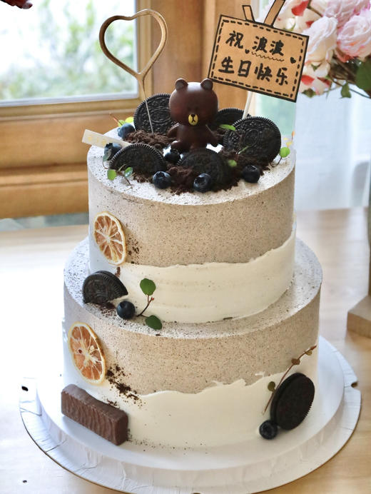 奥利奥小熊蓝莓（图片是8+6双层款 可以做单层） 商品图0